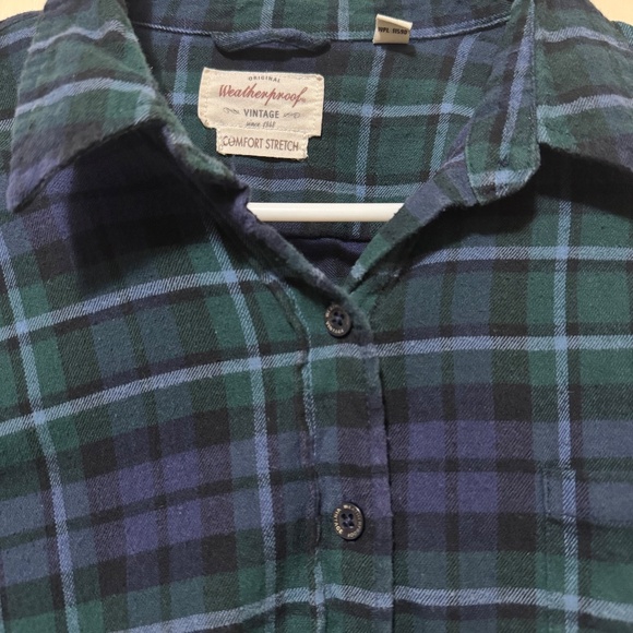 Weatherproof Women's Button Down Flannel Shirts - M - Picture 4 of 4